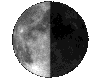 Mond, Phase: 53%, abnehmend