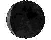 Mond, Phase: 8%, abnehmend