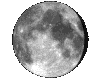 Mond, Phase: 92%, abnehmend