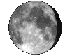 Mond, Phase: 90%, abnehmend